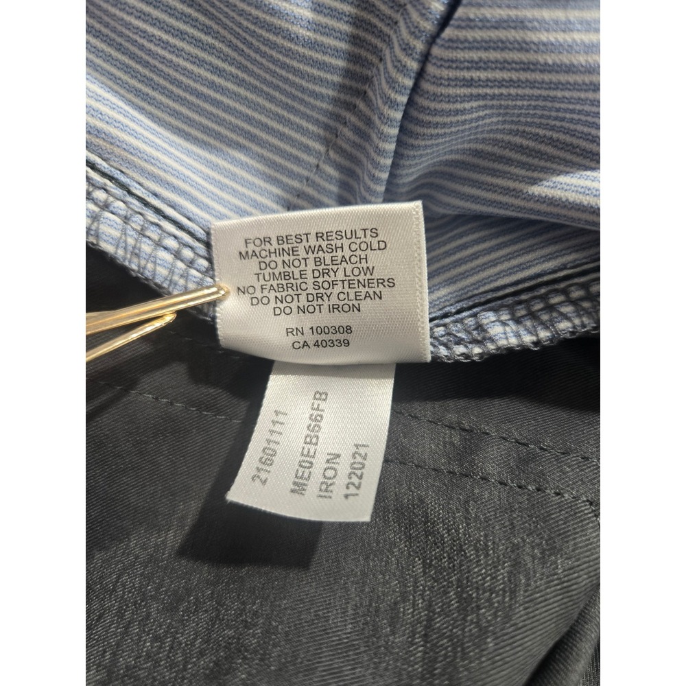 Peter Millar Crown Sport Men's Gray 5-Pocket Performance Golf Pants 32x34 EUC - Picture 9 of 16